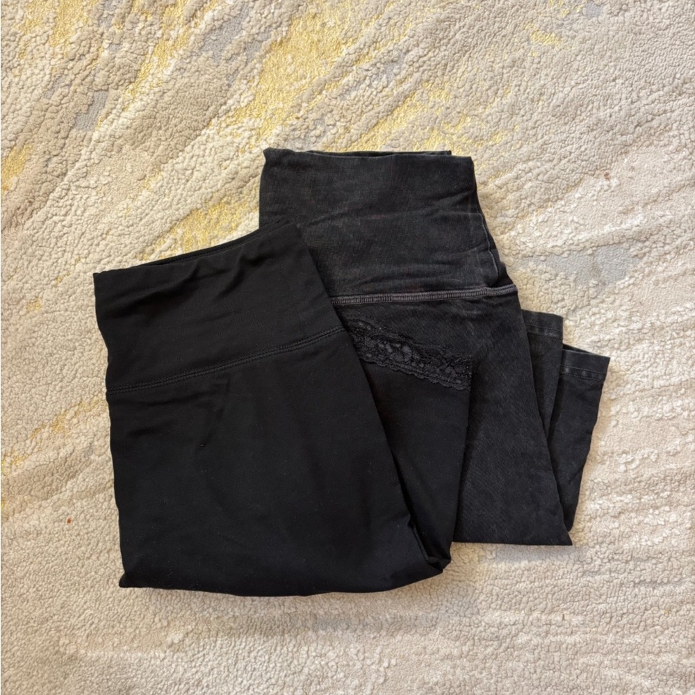 aerie high-waisted bike shorts
